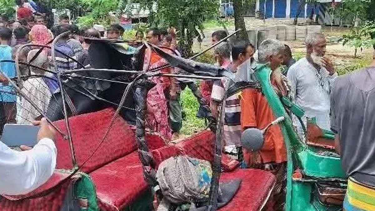 বগুড়ায় কাভার্ডভ্যান-সিএনজি সংঘর্ষে নিহত ২, আহত ৩